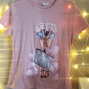 Cute embellished t-shirt